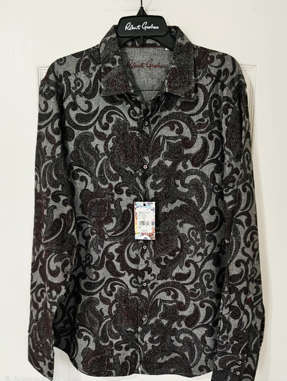 Robert Graham Men’s Long-Sleeve Paisley Button-Up Shirt. Price $225 EACH.